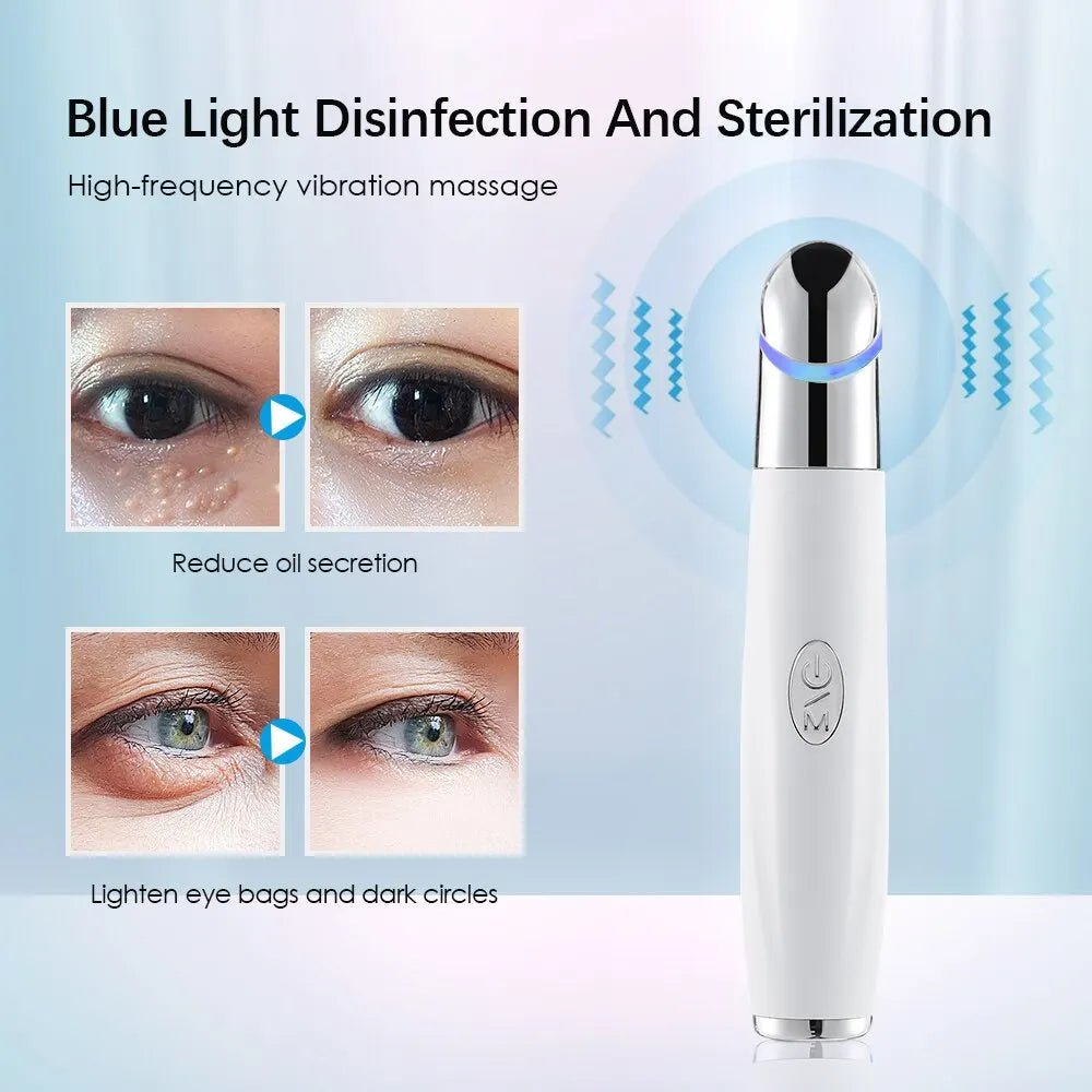 Masajeador de ojos antifatiga con calor y vibración